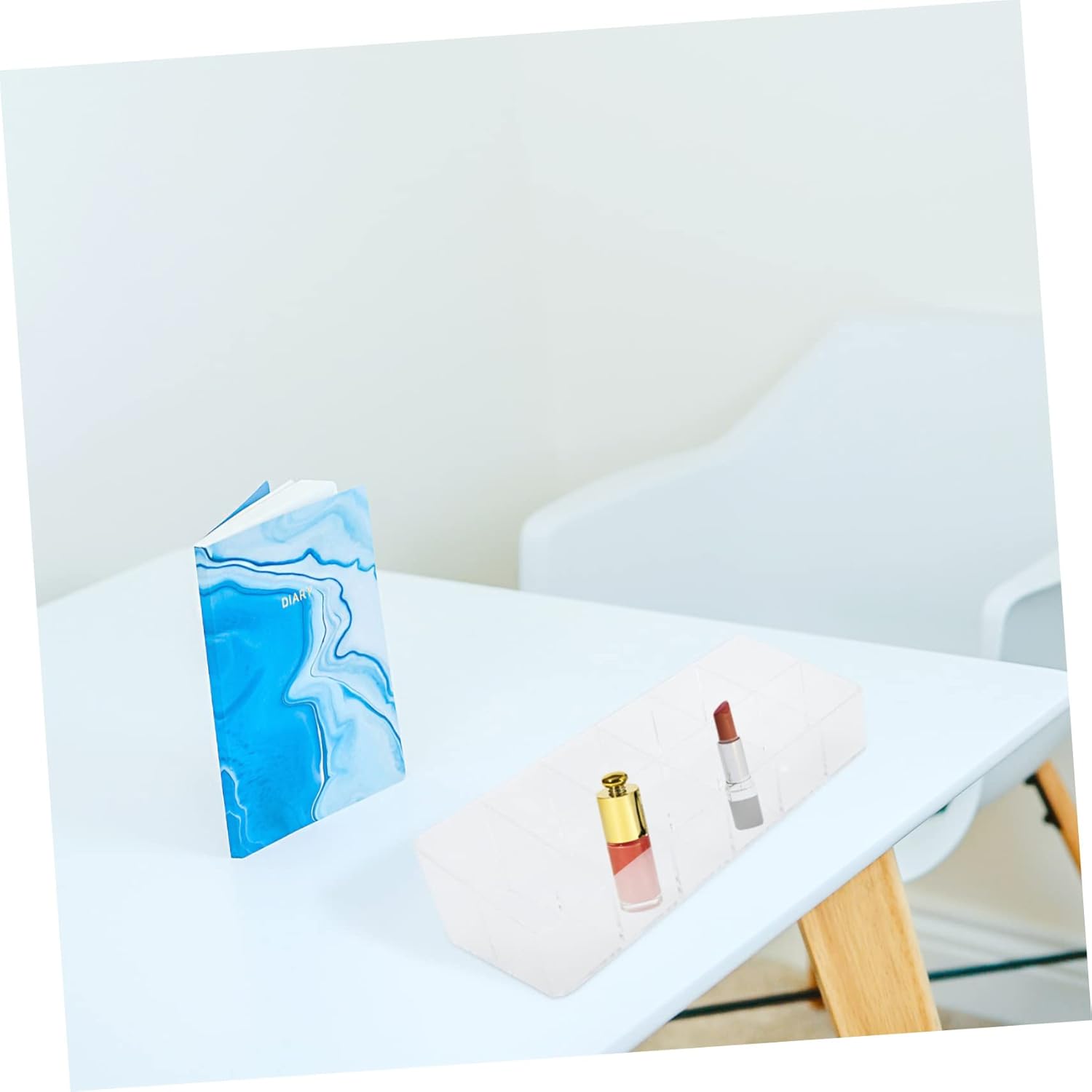 Lipstick Holder Storage Box with 12 Compartments