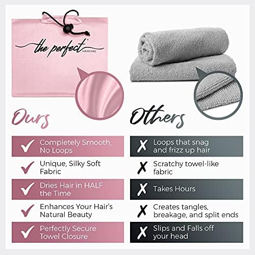 THE PERFECT HAIRCARE Curly Hair Microfiber Plopping Set