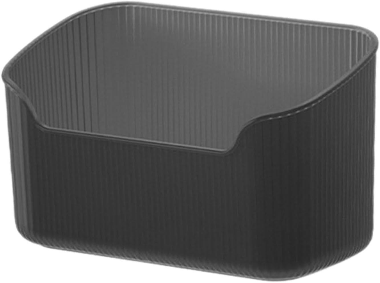 Clear Black Cosmetic Storage Box for Palettes and Makeup