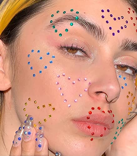 La Jolie Jasmin 2752 Pcs Self Adhesive Rhinestones Eye Nail Face Gems
