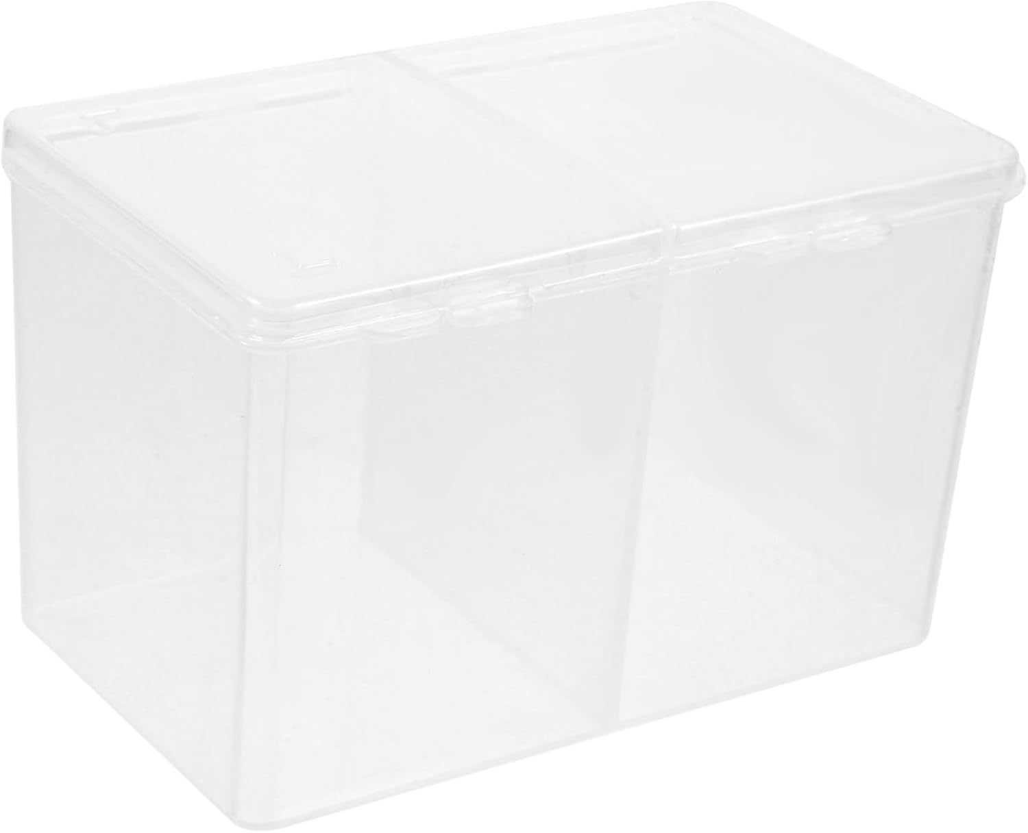 PACKOVE Cotton Pads Storage Box with Compartment Design