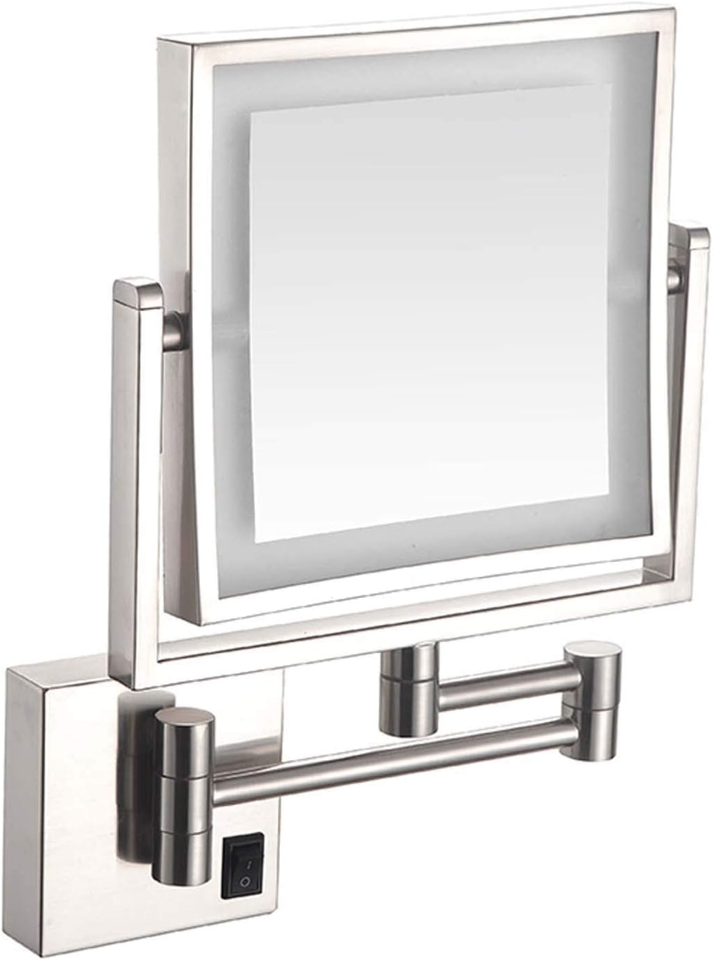 DEIHGE 8 Inch LED Makeup Mirror with 3X Magnification
