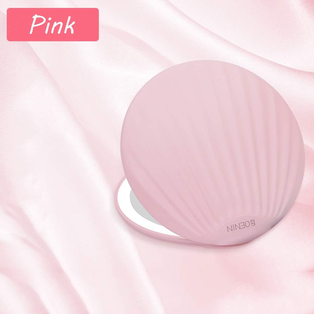 LED Makeup Mirror with 2X Magnifier Portable and Dimmable