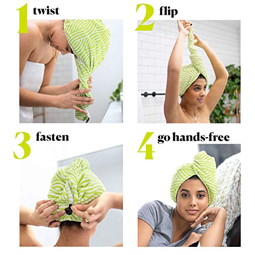 DevaCurl DevaTwist Anti-Frizz Microfiber Towel Wrap