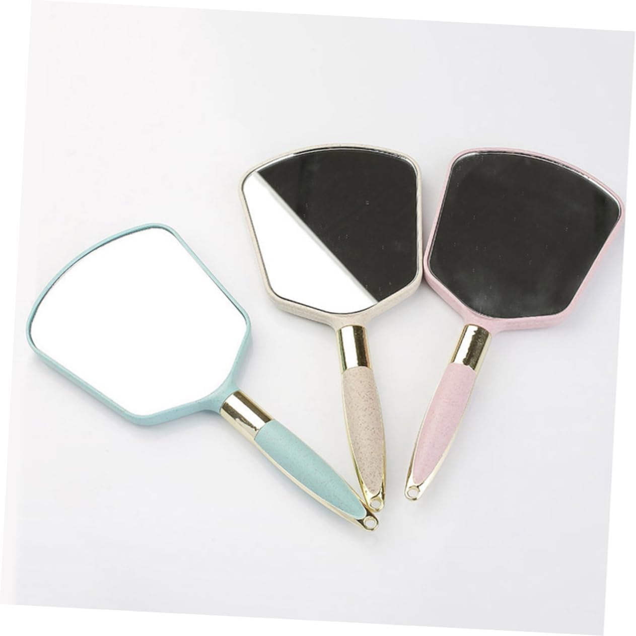 Vanity Makeup Mirror Handheld Portable for Travel Home Salon Use