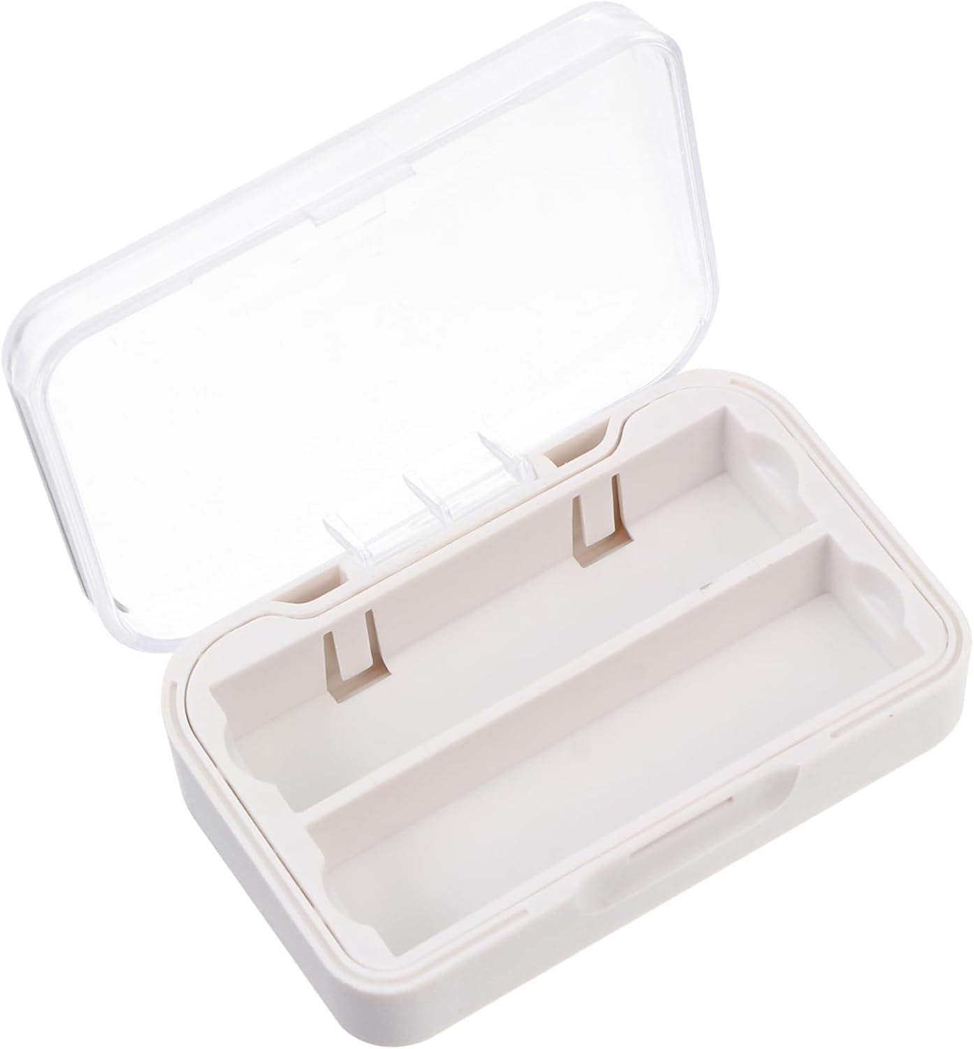 Transparent Cosmetic Organizer Box with Mirror