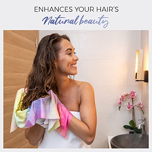 The Perfect Haircare Microfiber Towel Wrap - Fast Drying Anti-Frizz Gentle Detangling