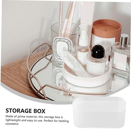 Outanaya Cosmetic Storage Case Dust Box for Makeup and Skincare Organization