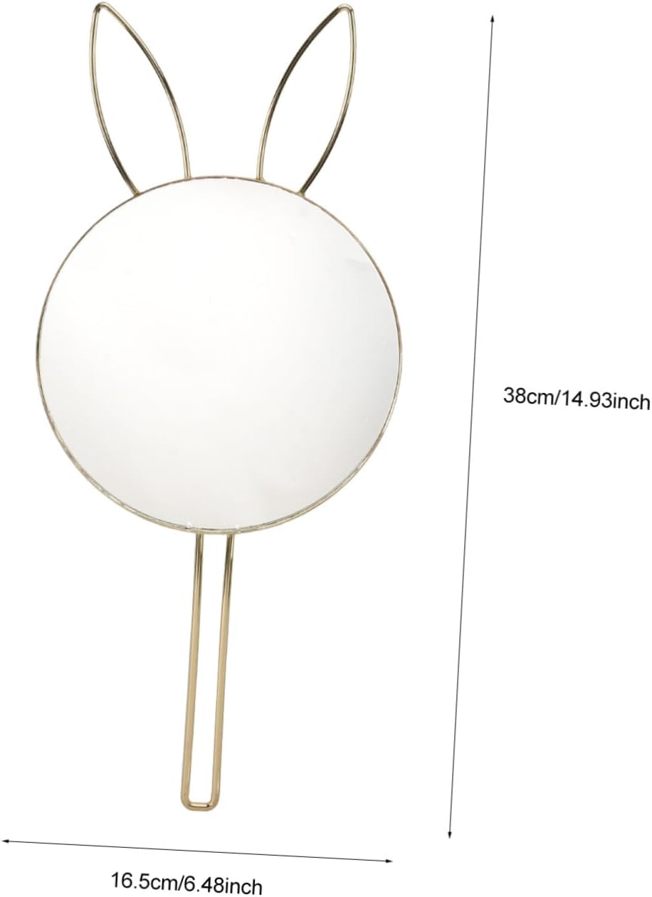 LIFKOME Wall Mounted Rabbit Ear Makeup Mirror