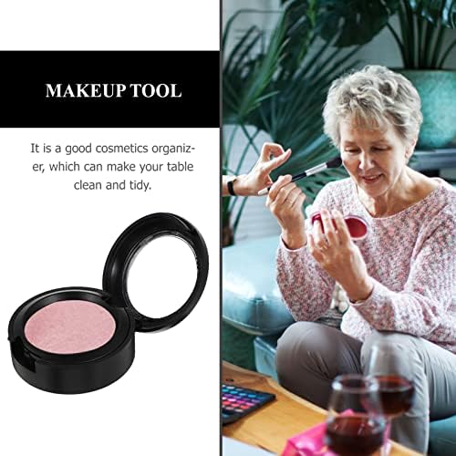 SAFIGLE 8Pcs Durable Plastic Eyeshadow Compact Case