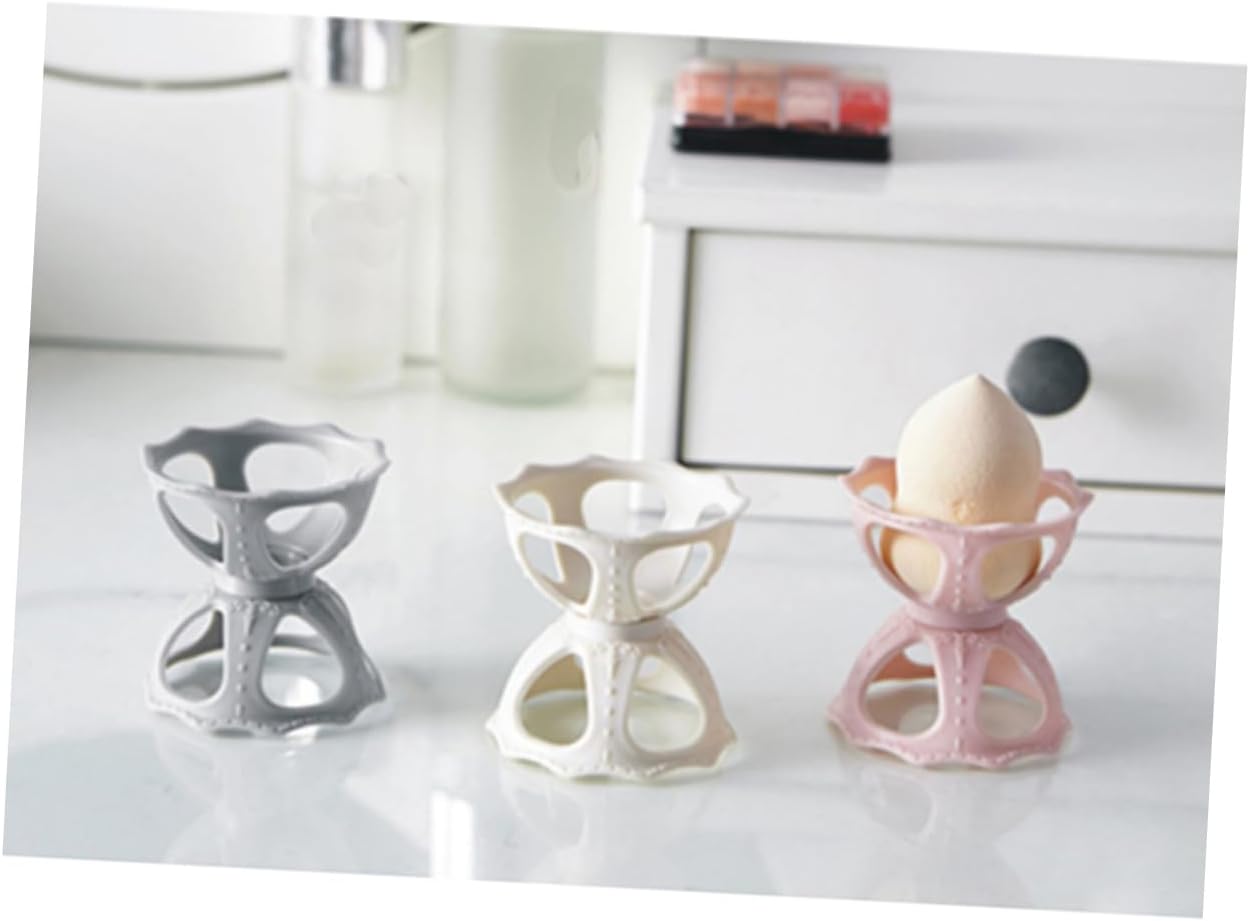 PLAFOPE 3pcs Cosmetic Puff Carrier Gourd Rack