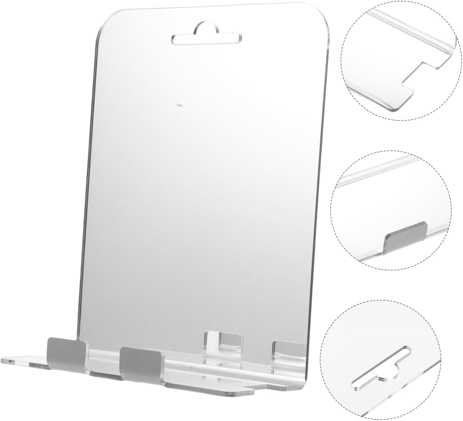 Fogless Shower Mirror with LED and Razor Holder