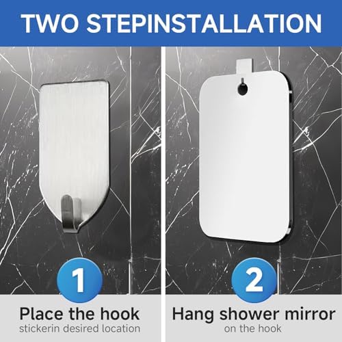 Durable Acrylic Travel Shower Mirror 98x79in