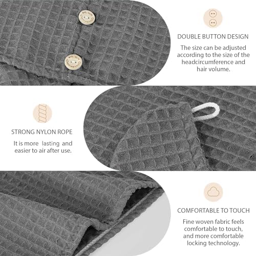 MaopaoBeauty Microfiber Hair Drying Towel 275x105in Extra Large