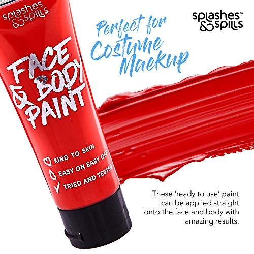Face and Body Paint Cream - Red 30ml