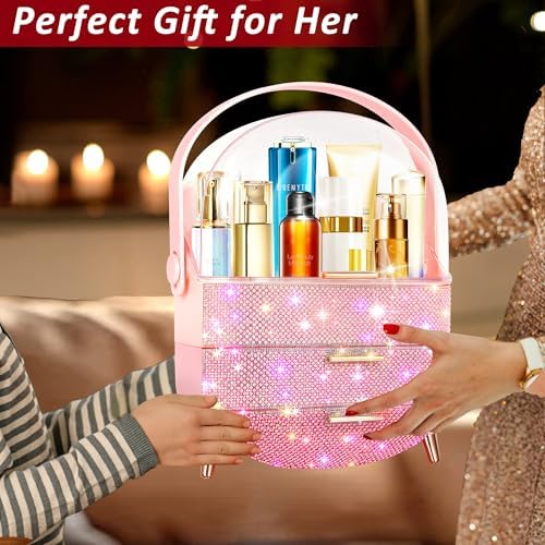 Bling Makeup Organizer for Teen Girl Gift