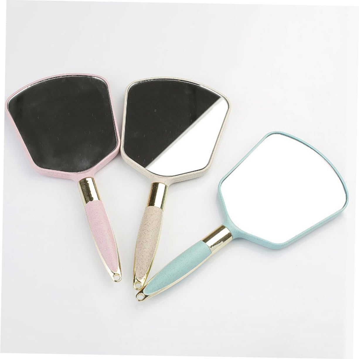 Vanity Makeup Mirror Handheld Portable for Travel Home Salon Use
