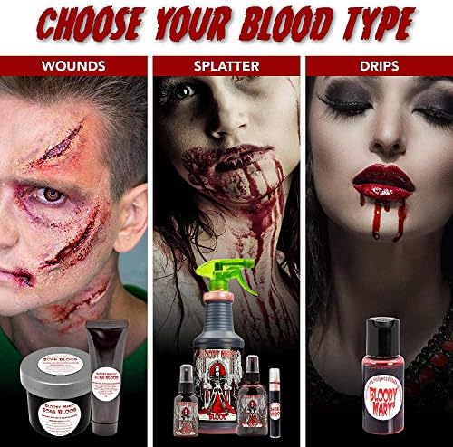 Bloody Mary Fake Scab Blood Body Paint - Thick Realistic Washable