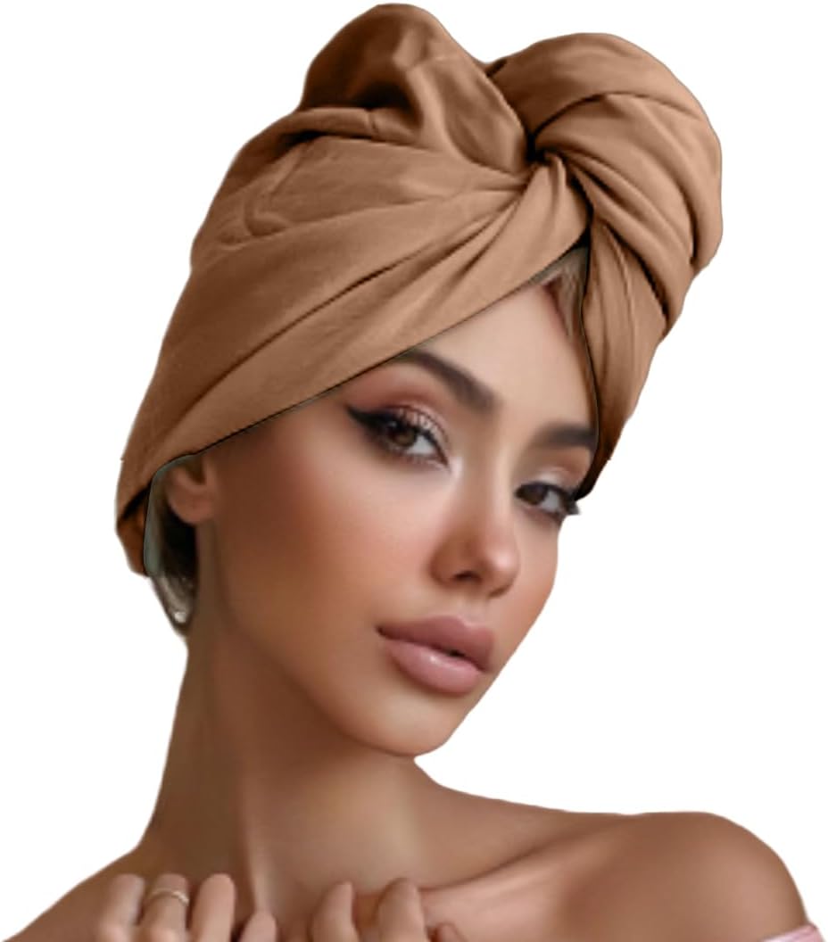 Radiant Queen Hair Plopping Towel - Curly Hair Wrap for Women Girls Kids