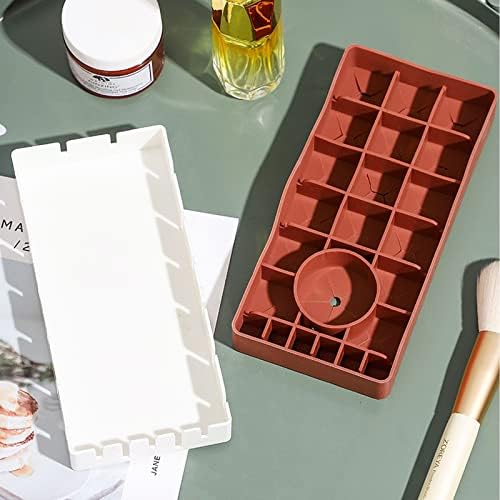 23 Slots Silicone Lipstick Holder for Makeup Beauty Tools