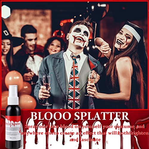 Fake Blood Makeup Spray for Halloween Costumes and Cosplay