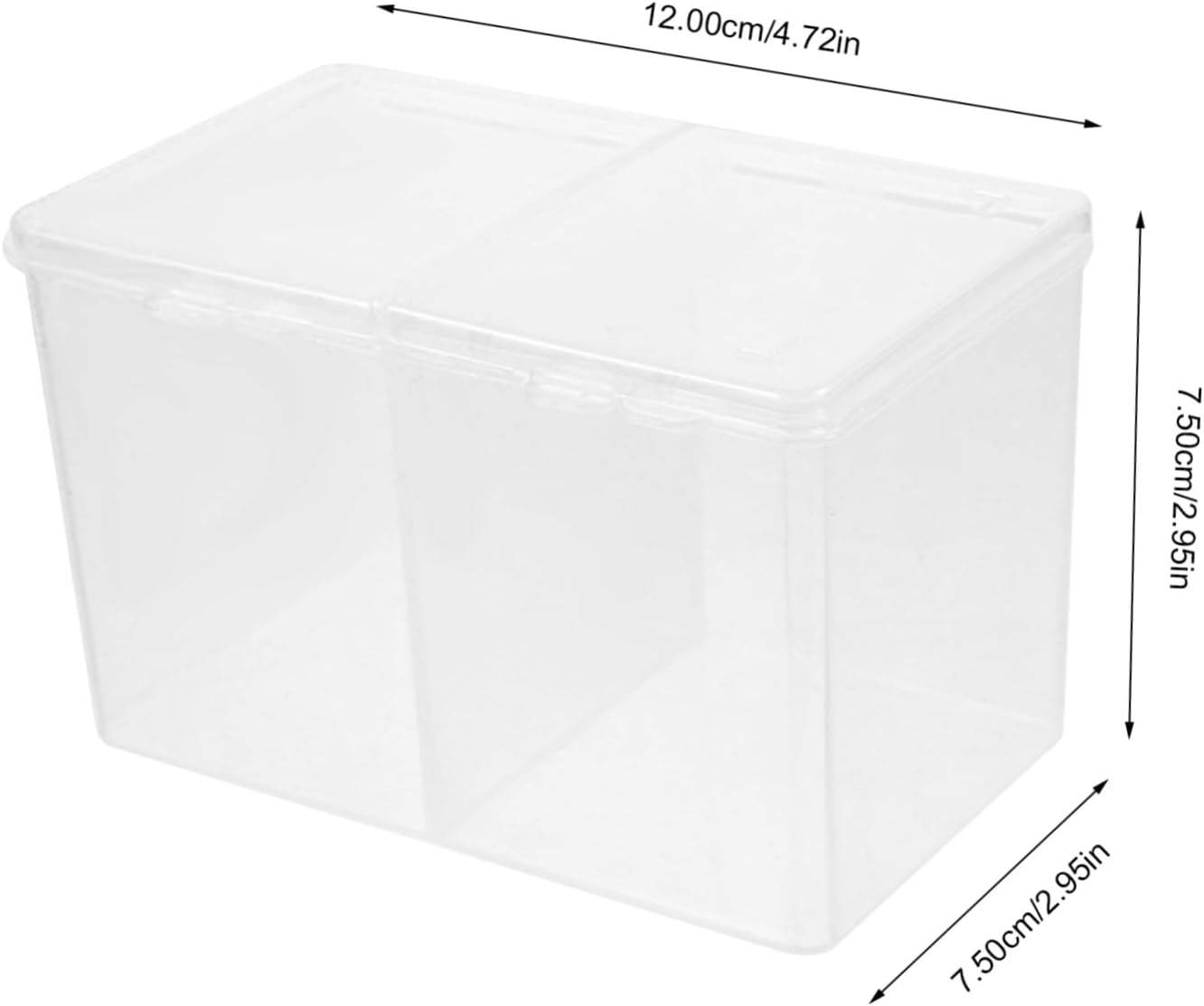Beavorty Cotton Pads Storage Box Organizer