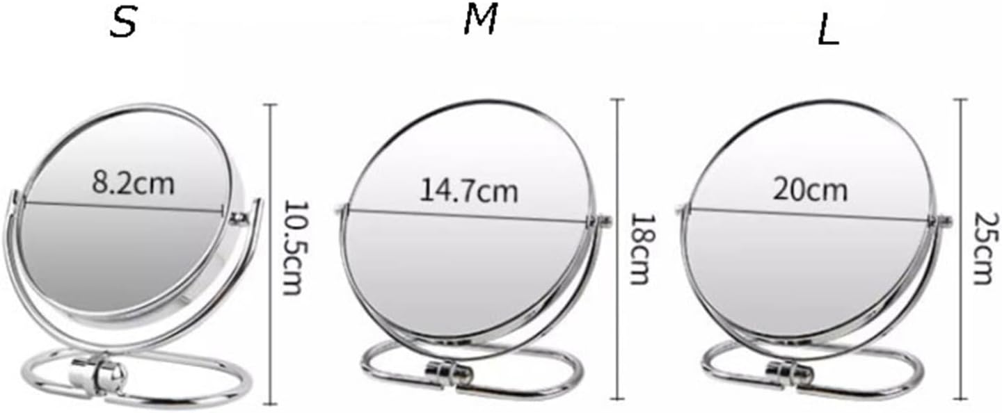 Luxury Folding Makeup Mirror with Light