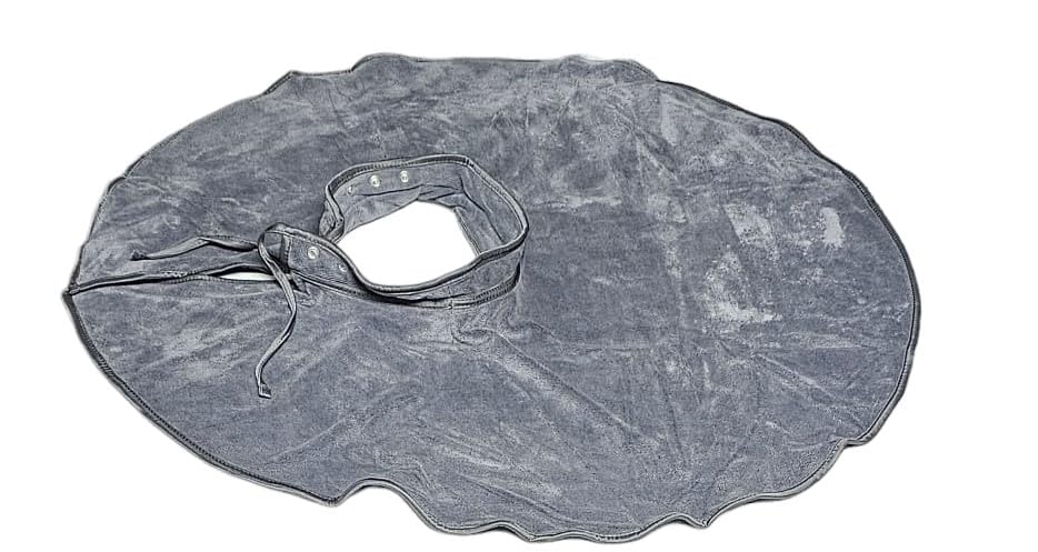 JADASH Grey Microfiber Shoulder Cape Towel