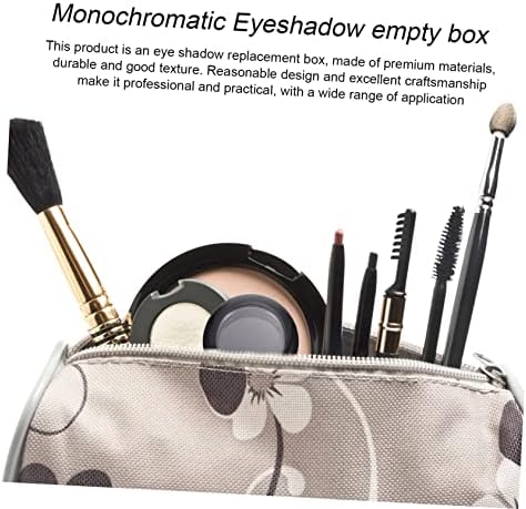 8PCS Skisuno Eyeshadow Organizer Case White