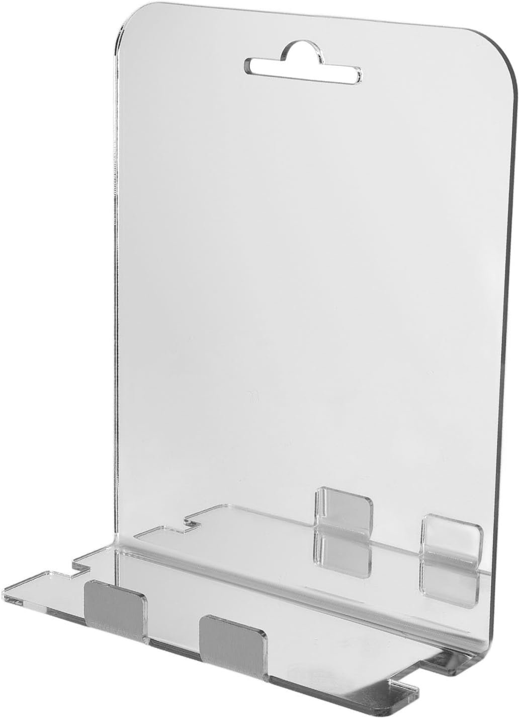 Fogless Shower Mirror with Stainless Steel Hook for Bathroom
