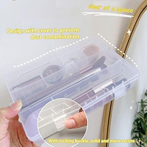 Portable Dustproof Makeup Brush Organizer with Lid