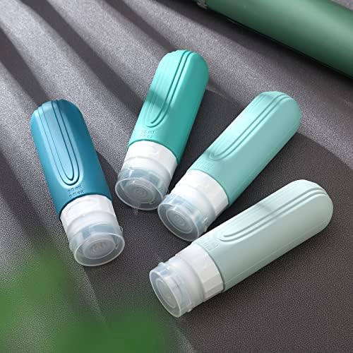 Mrsdry 3oz TSA Approved Travel Bottles 4 Pack