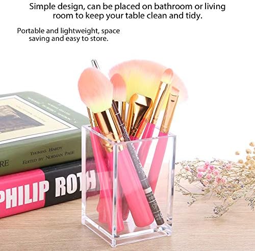 MAVIS LAVEN Makeup Brush Organizer Case Transparent 1 Compartment Storage