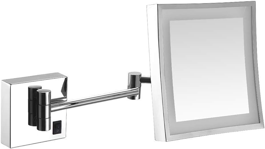 DEIHGE 8 Inch LED Vanity Mirror with 3X Magnification 1