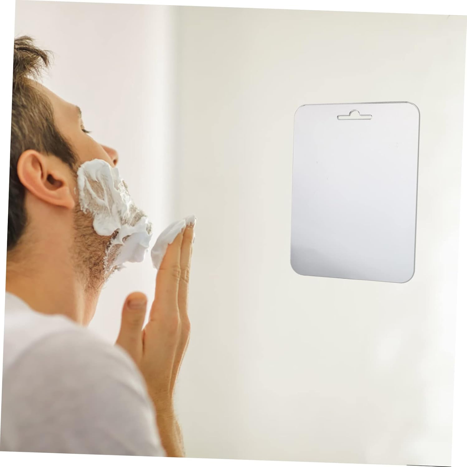 DOITOOL Anti-Fog Bathroom Makeup Shaving Mirror Stand Travel-Friendly