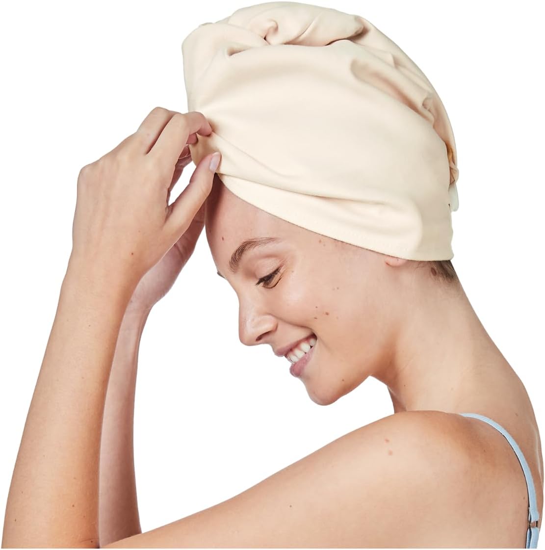 Dock Bay Turban Hair Towel - Bali Beige One Size