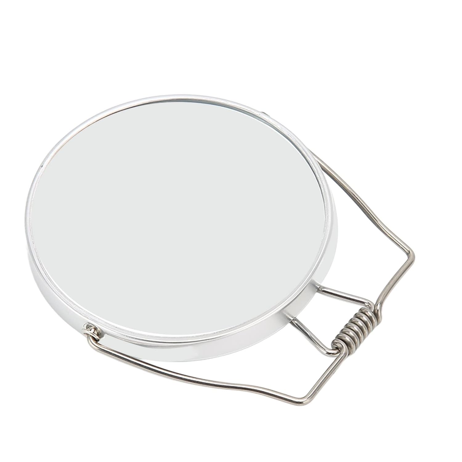 FILFEEL 2 Sided Vanity Mirror with 360 Degree Rotation and Foldable Stand