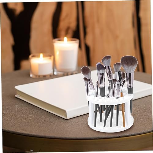 Plastic Makeup Brush Display Rack with 49 Slots
