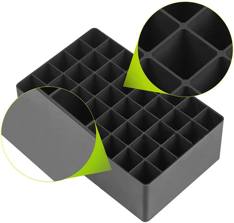 Plastic Nail Art Tool Organizer with 30 Grid Storage