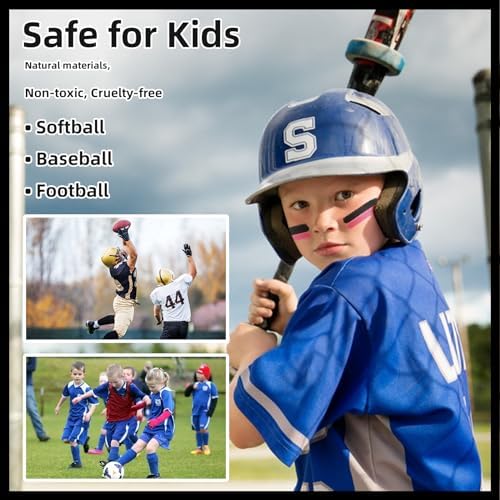 HOSAILY 3Pcs Eye Black Stick for Sports and Halloween