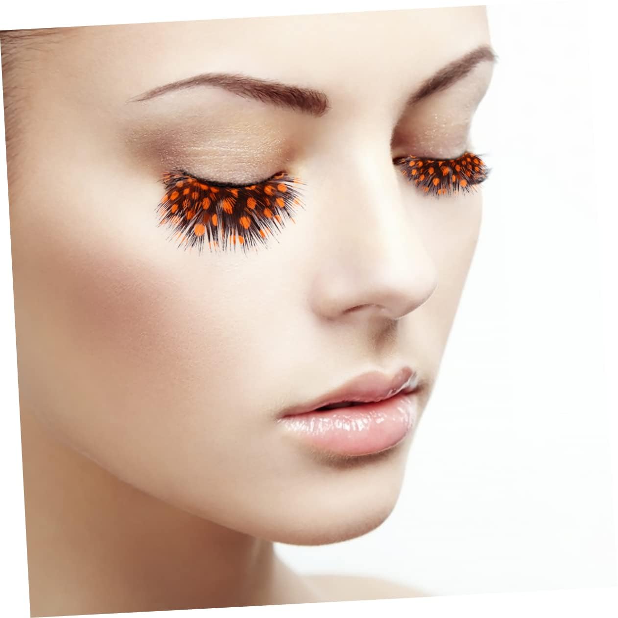 Mikinona Exaggerated False Lashes 2 Pairs Halloween Costume Lashes