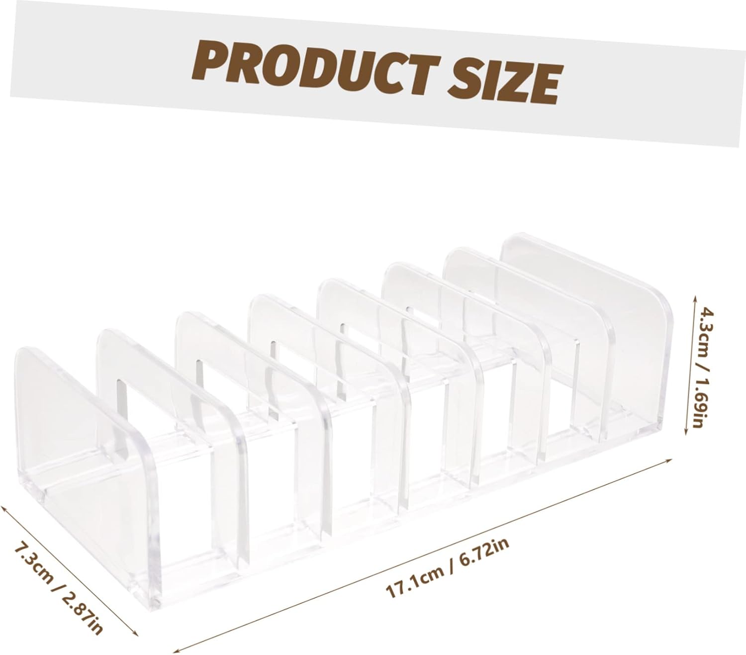 Healeved Cosmetic Case for Eyeshadow Palettes and Makeup Organizing