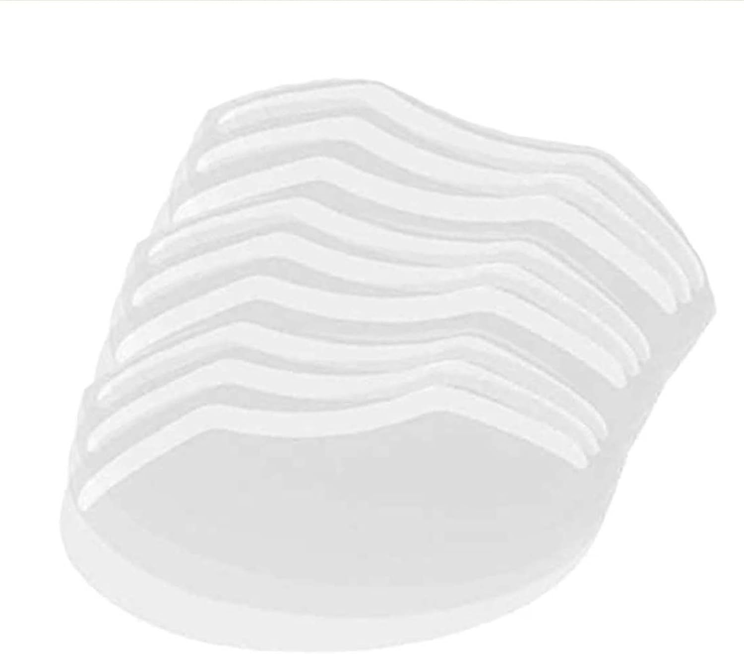 Medsuo 50pcs Clear Face Visors for Microblading and Eyelash Extensions