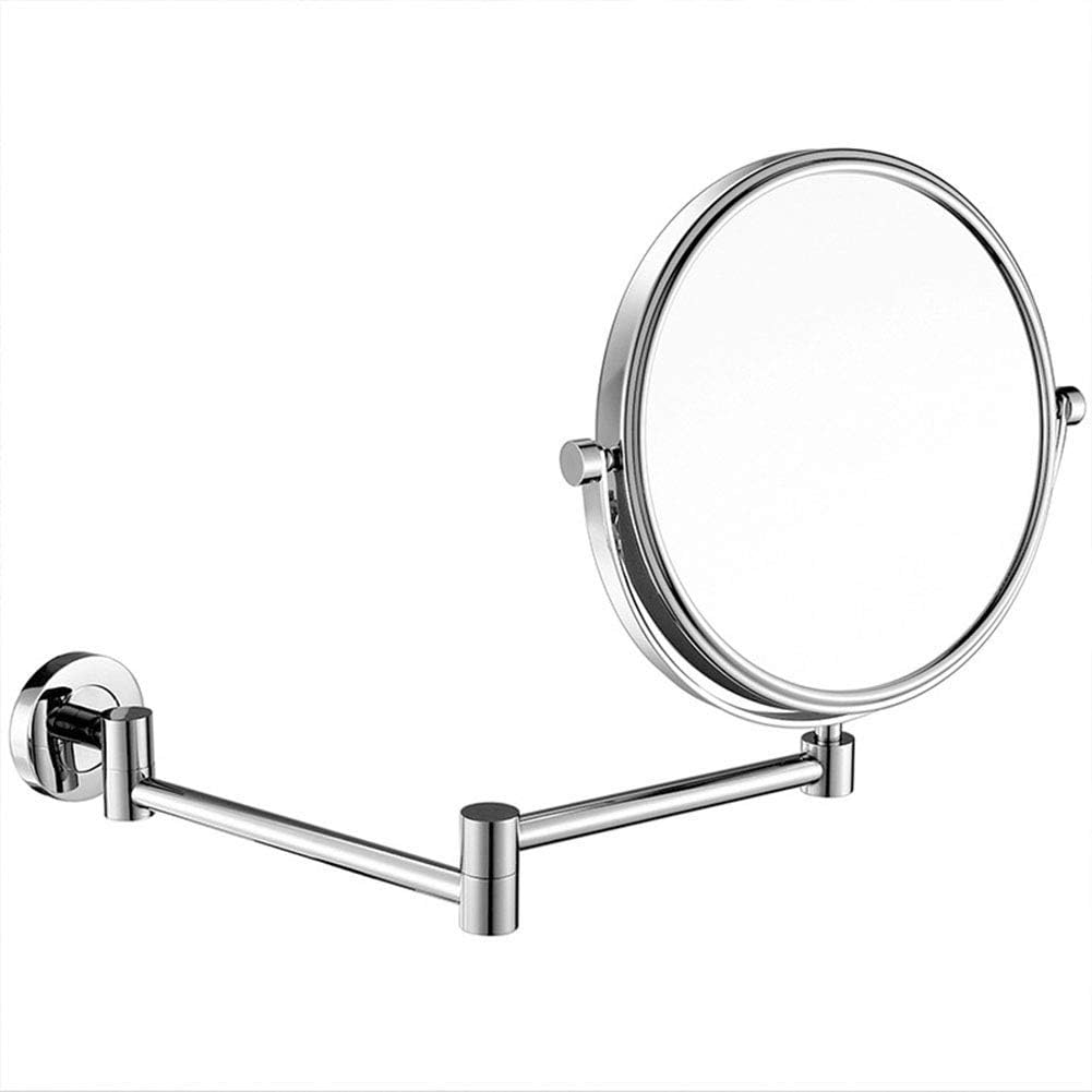 DEIHGE 8-Inch Wall Mounted Makeup Mirror with Magnification