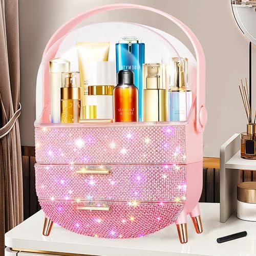 Bling Makeup Organizer for Teen Girl Gift