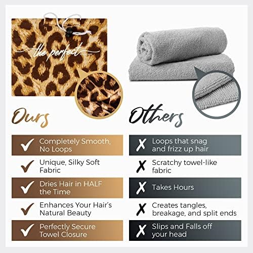 Microfiber Hair Towel Wrap for Women - Travel Gift