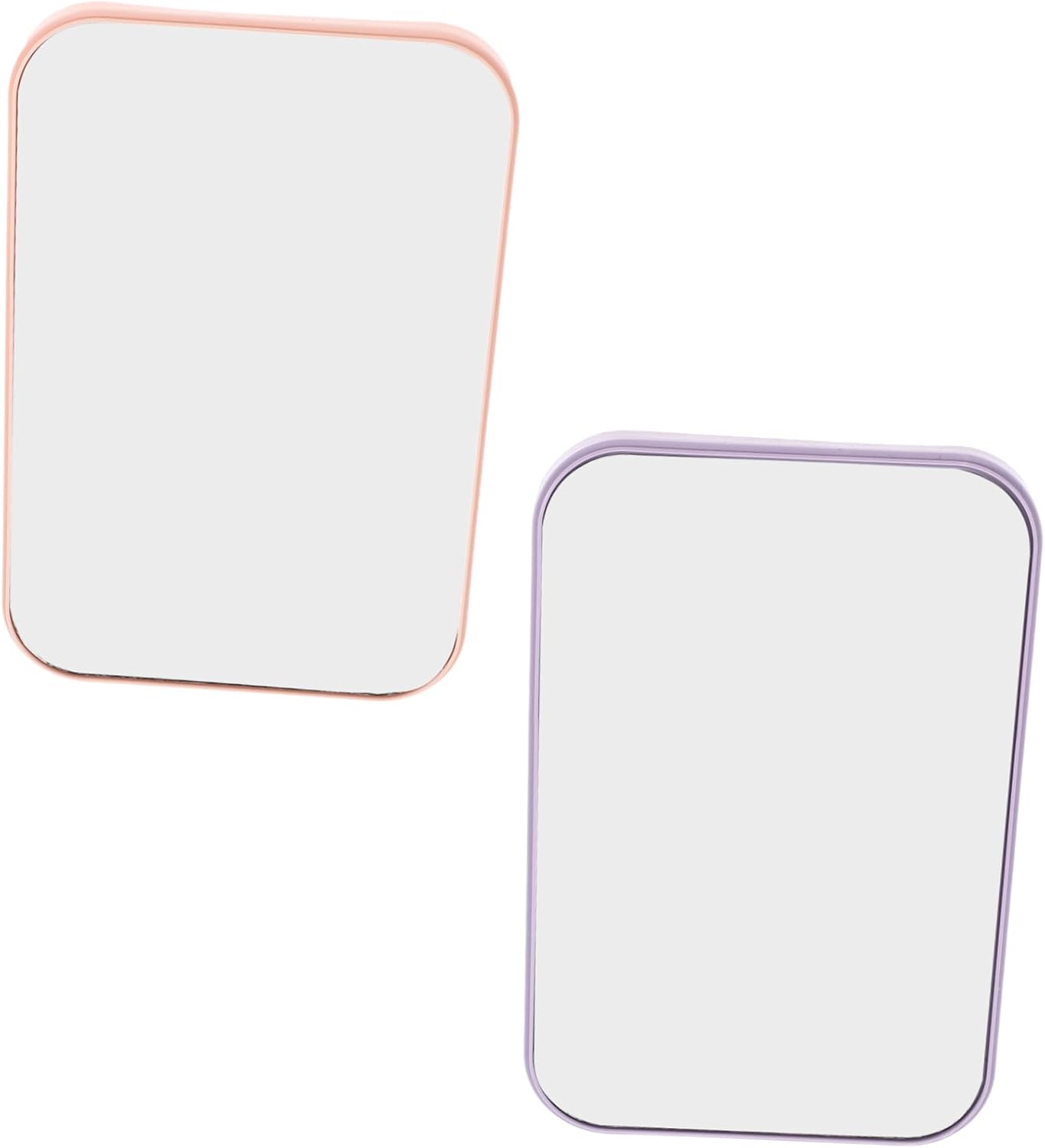 2pcs Portable Makeup Mirror Minimalist Nordic Design
