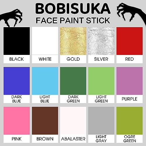 BOBISUKA Purple Body Paint Stick for Sports and Halloween