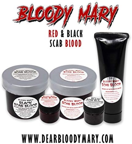 Bloody Mary Fake Scab Blood Body Paint - Thick Realistic Washable