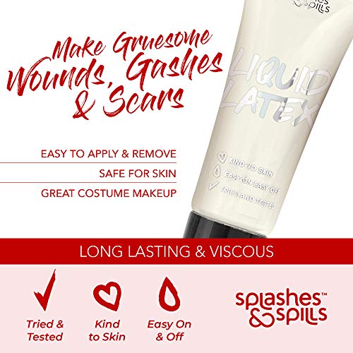 Splashes Spills Liquid Latex Body Paint 30ml